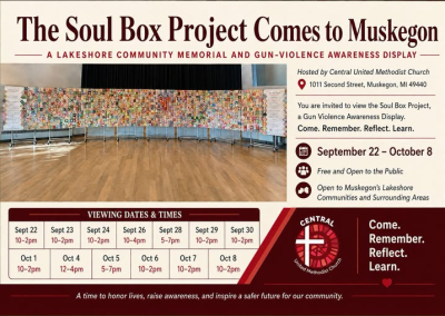 Folding Grief into Action: Soul Boxes Come to Muskegon