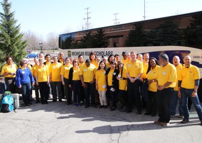 We’re on tour with the Michigan Road Scholars!